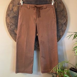 J. Jill Cropped Pants with Drawstring